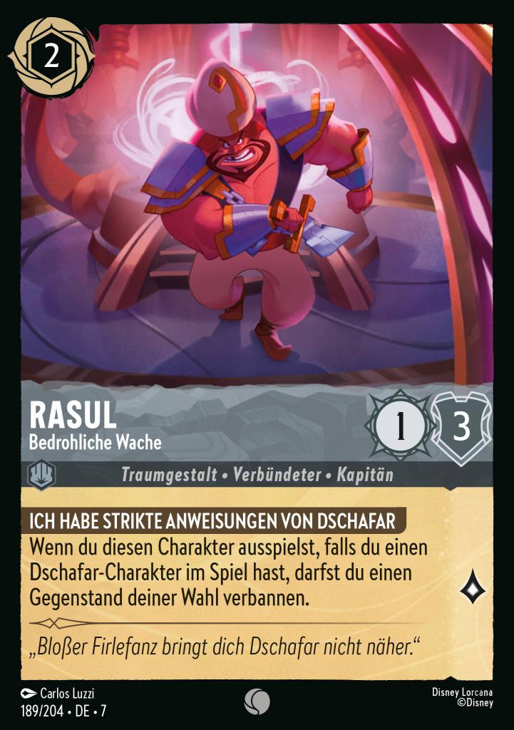 Rasul - Bedrohliche Wache