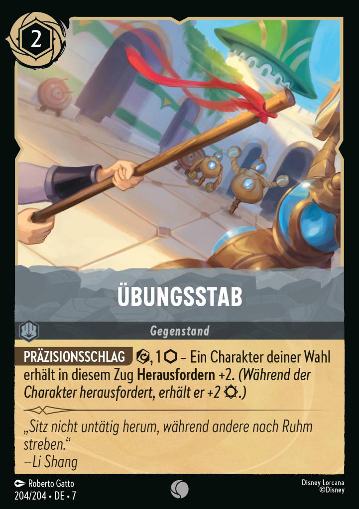 Übungsstab