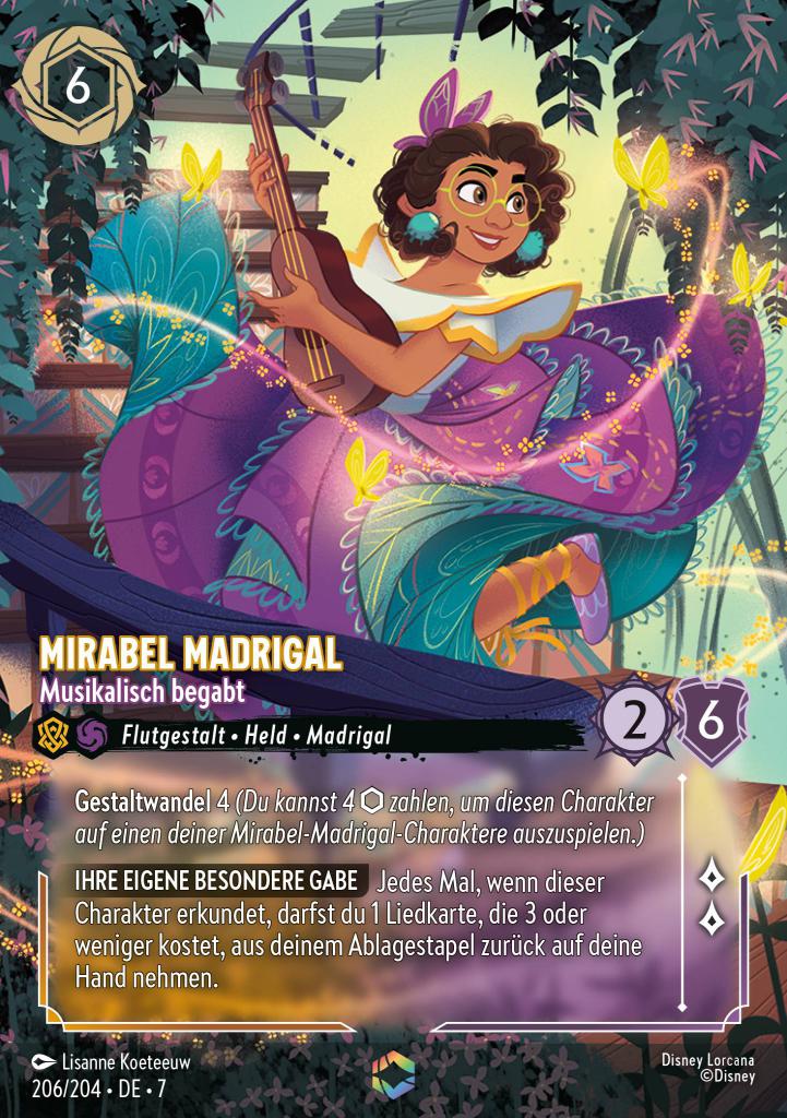 Mirabel Madrigal - Musikalisch begabt