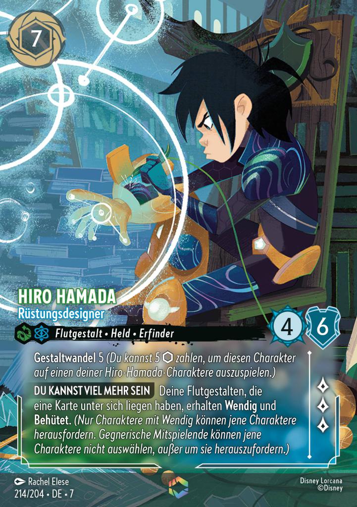 Hiro Hamada - Rüstungsdesigner