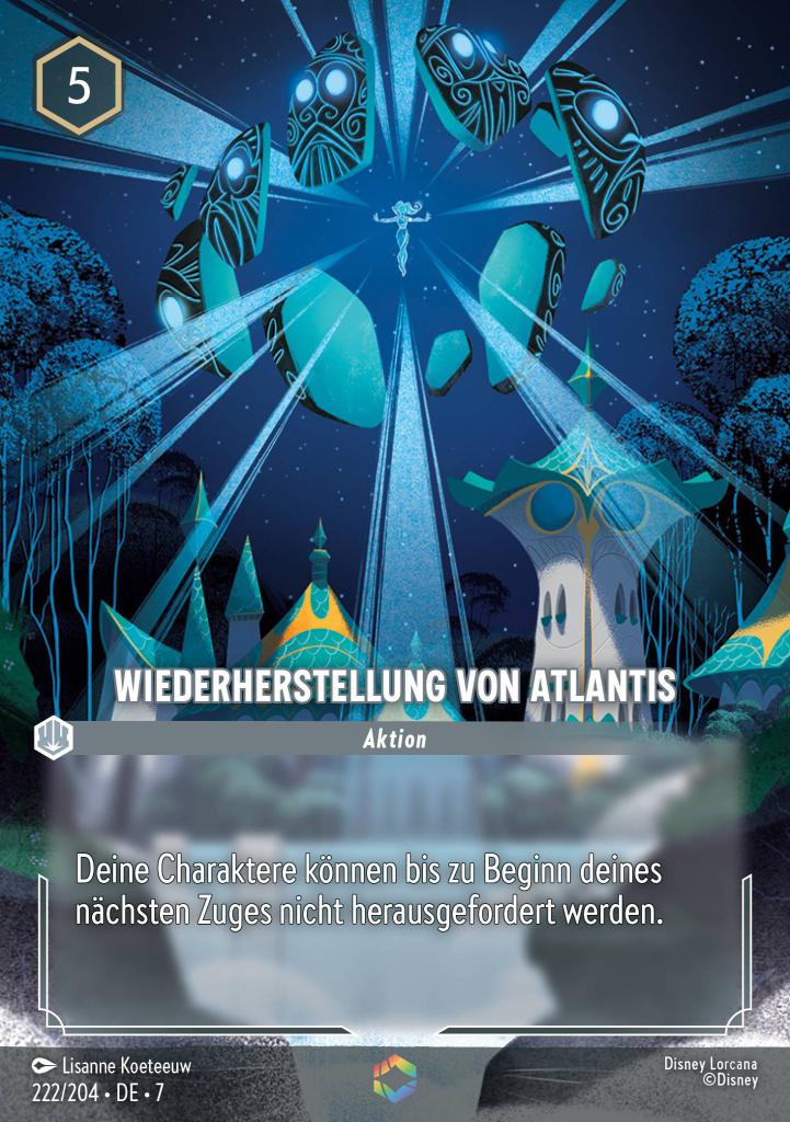 Wiederherstellung von Atlantis