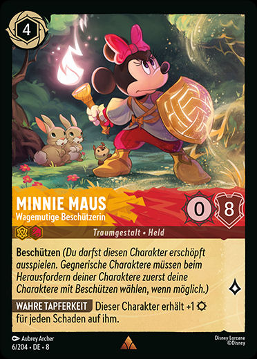 Minnie Maus - Wagemutige Beschützerin
