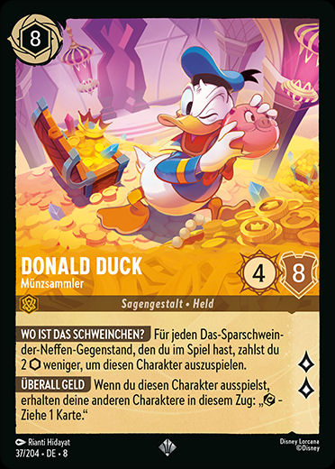 Donald Duck - Münzsammler
