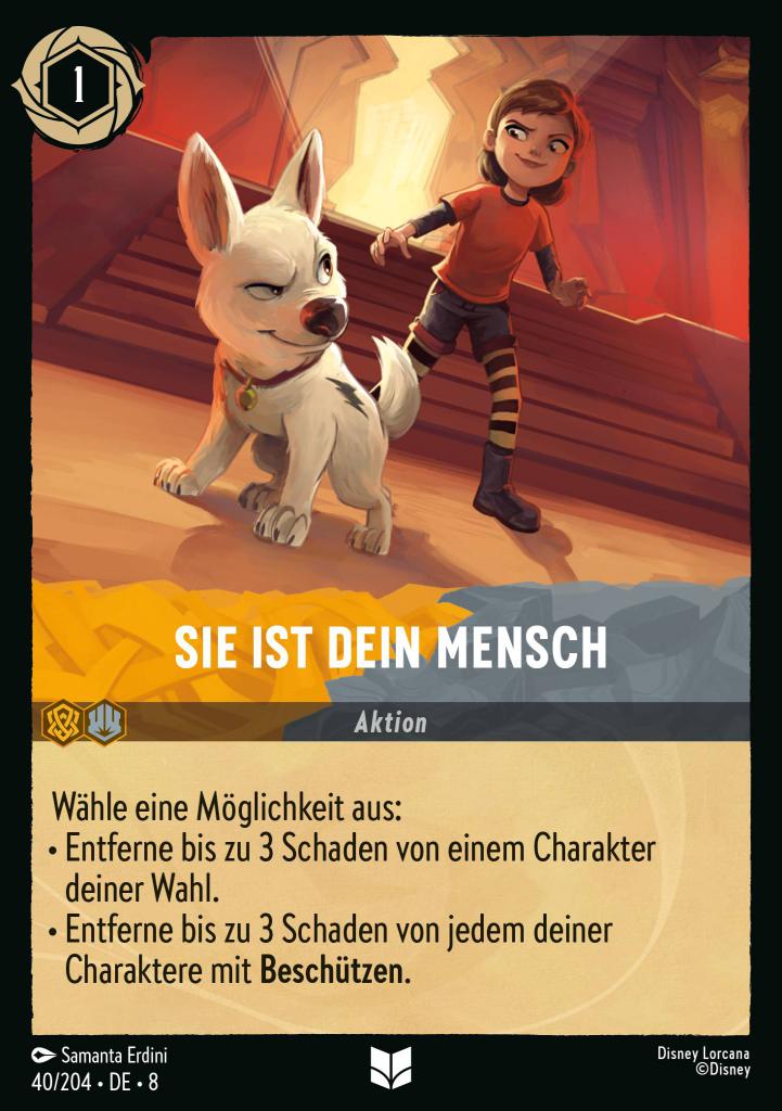 Sie ist dein Mensch