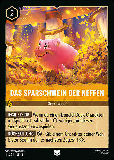 Das Sparschwein der Neffen