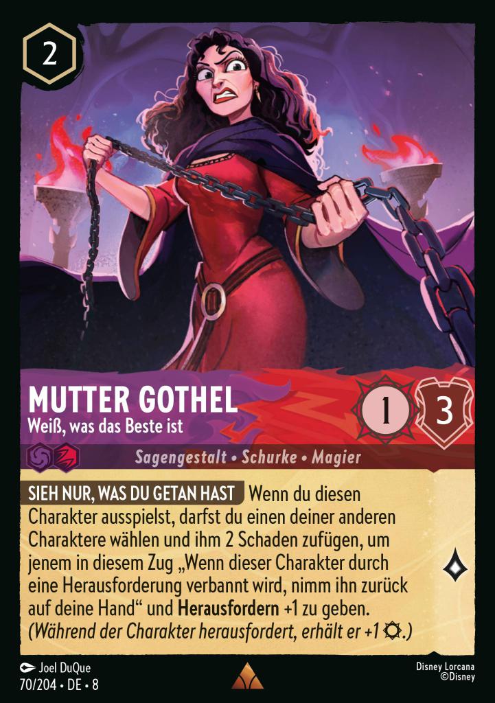 Mutter Gothel - Weiß, was das Beste ist