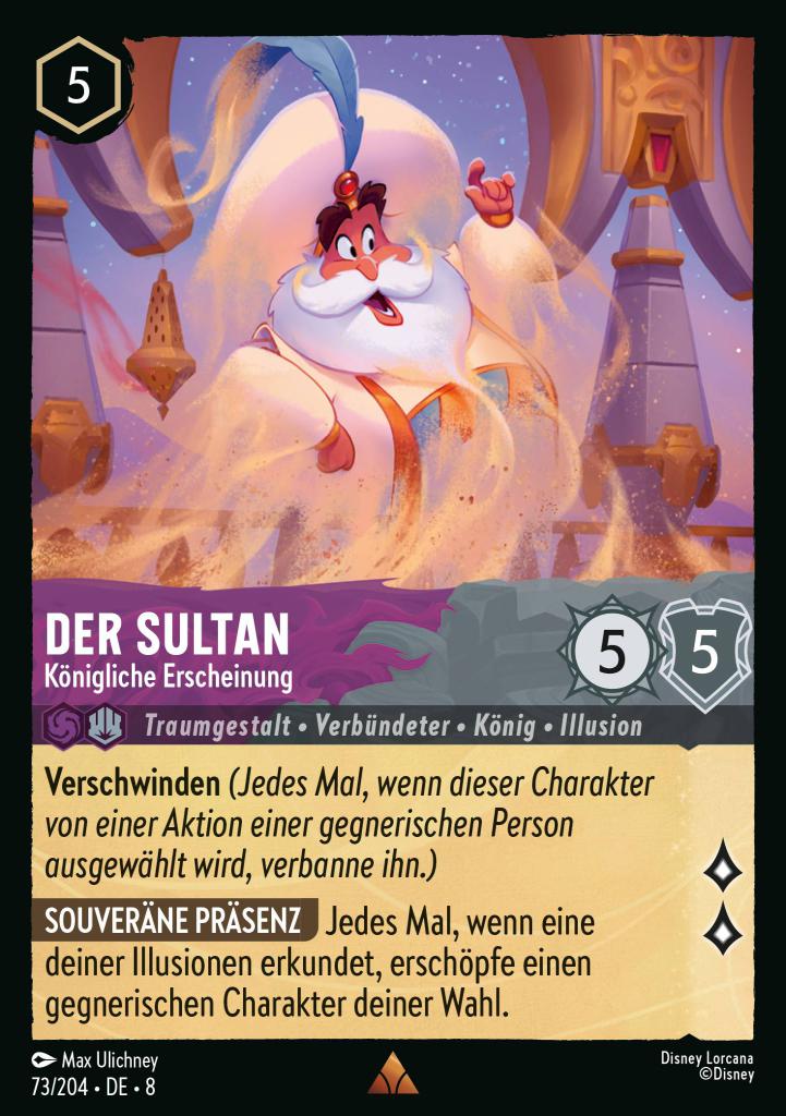 Der Sultan - Königliche Erscheinung