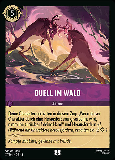 Duell im Wald