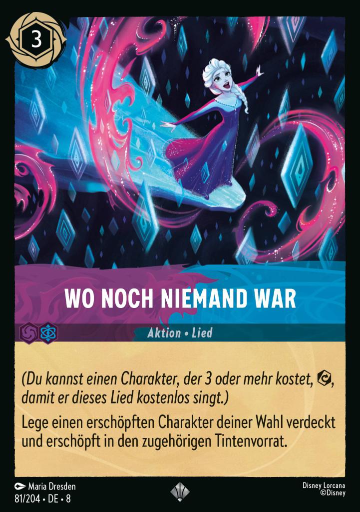 Wo noch niemand war