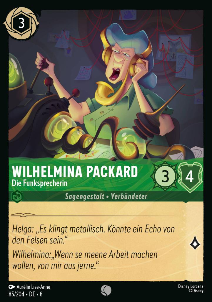 Wilhelmina Packard - Die Funksprecherin