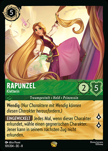 Rapunzel - Kletterin