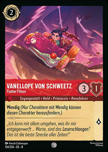 Vanellope von Schweetz - Flotter Flitzer