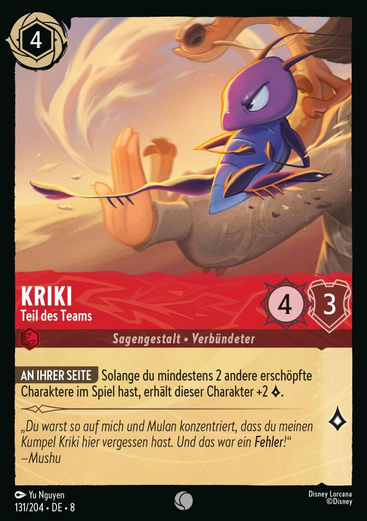 Kriki - Teil des Teams