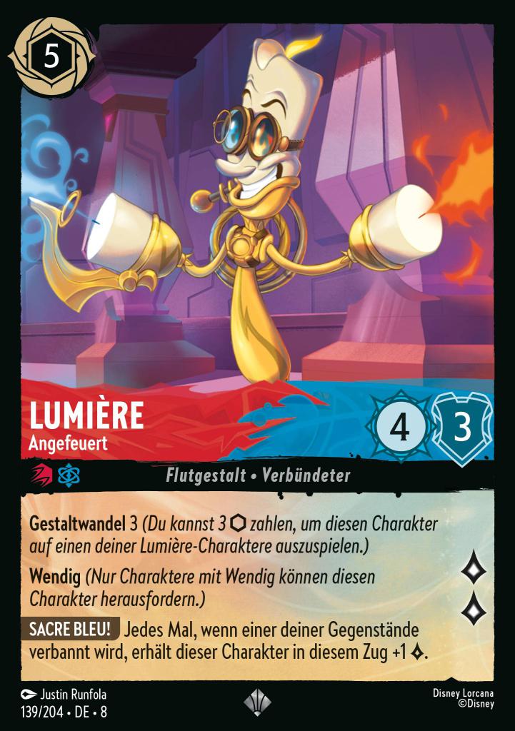 Lumière - Angefeuert
