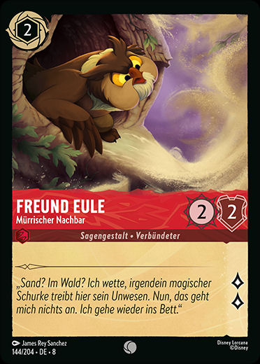 Freund Eule - Mürrischer Nachbar