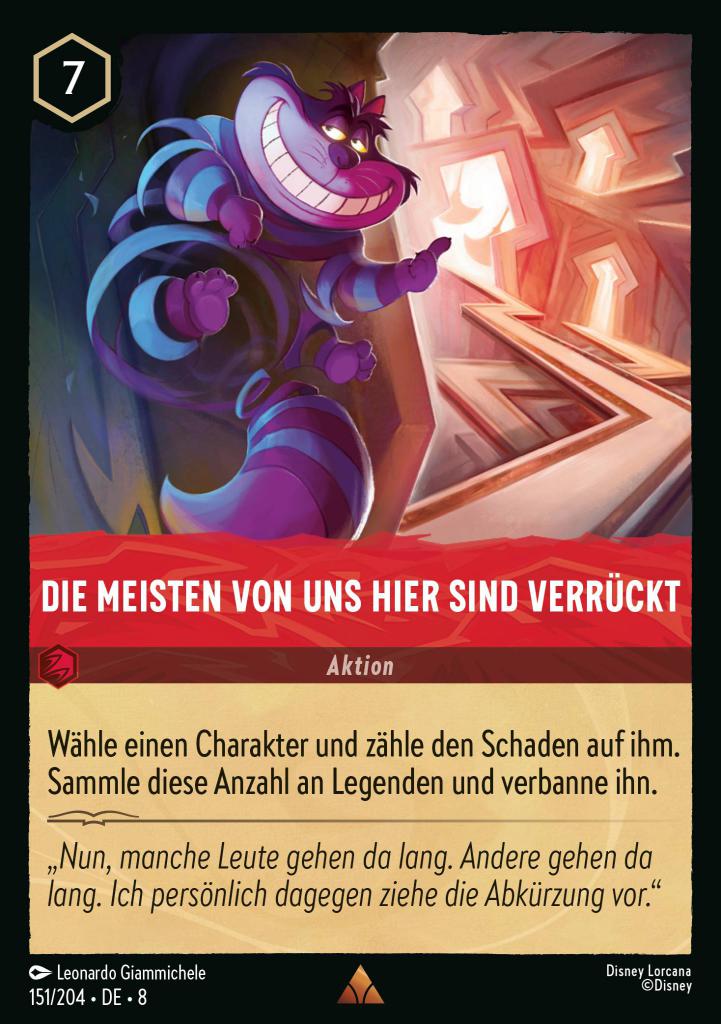 Die meisten von uns hier sind verrückt