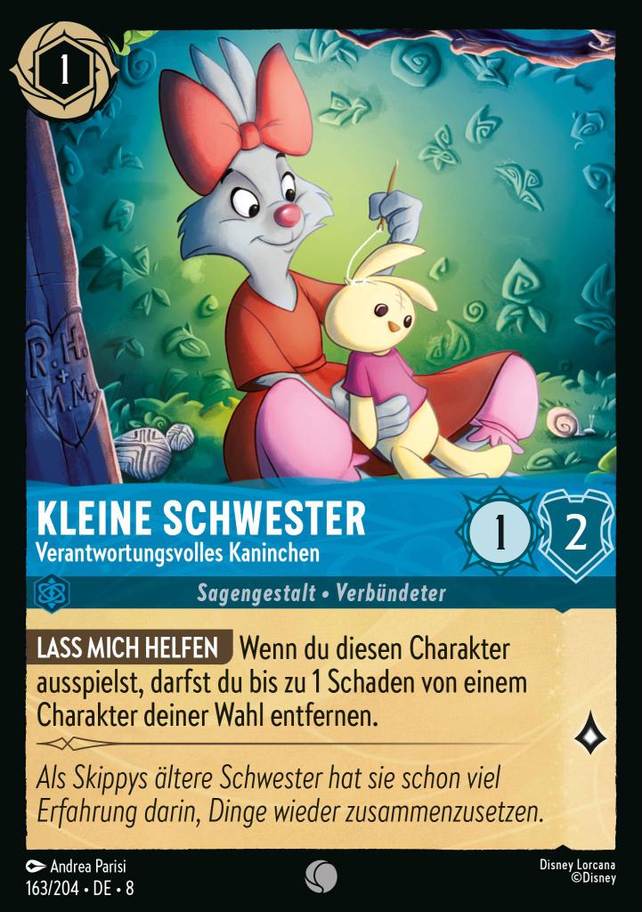 Kleine Schwester - Verantwortungsvolles Kaninchen