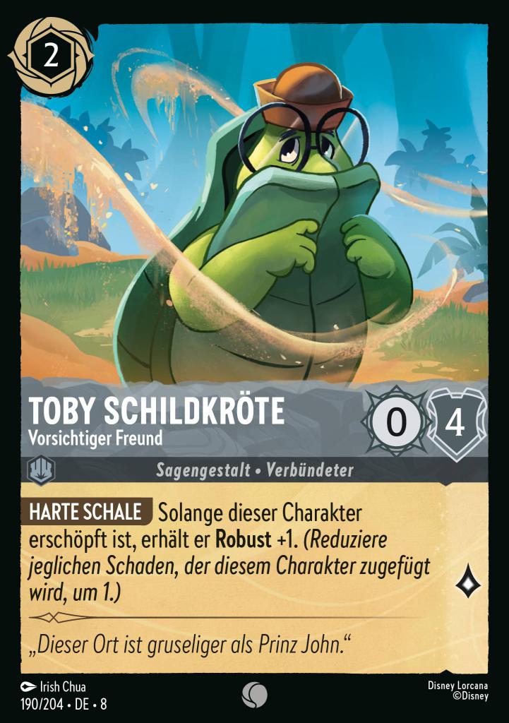 Toby Schildkröte - Vorsichtiger Freund