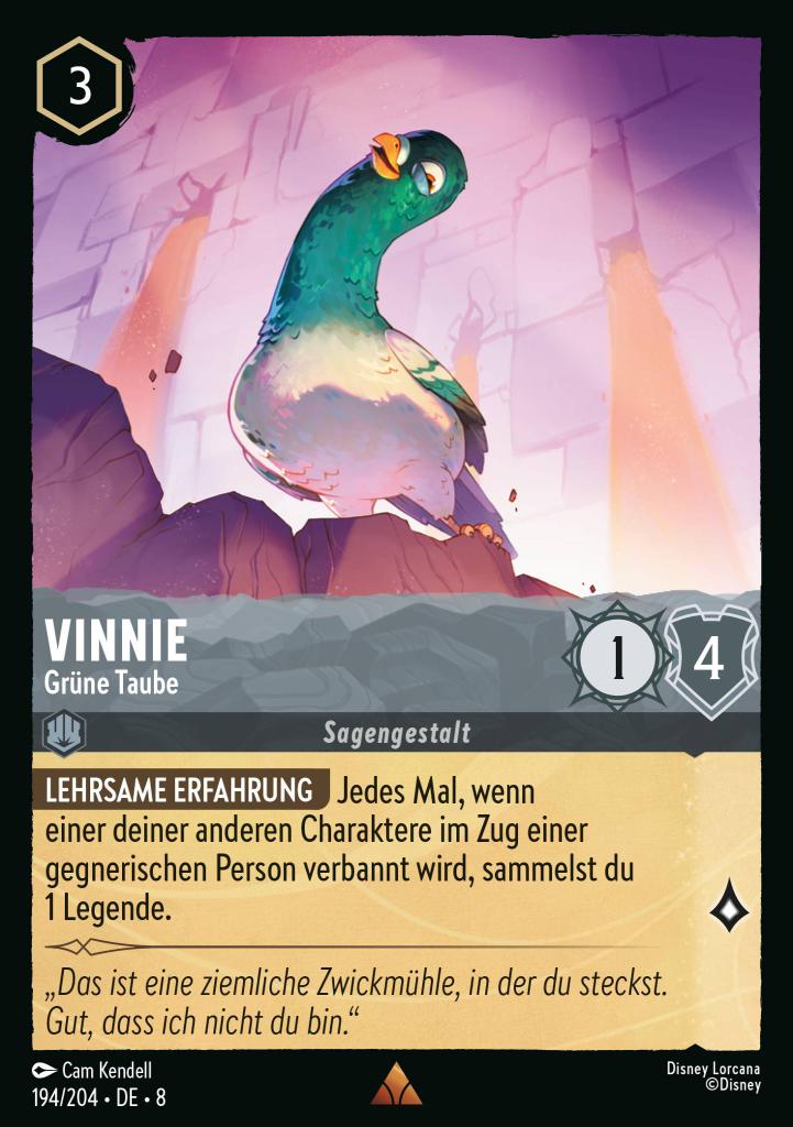 Vinnie - Grüne Taube