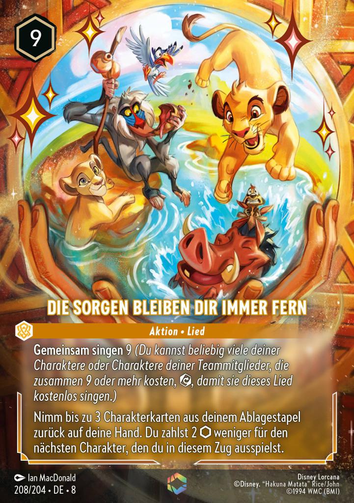 Die Sorgen bleiben dir immer fern