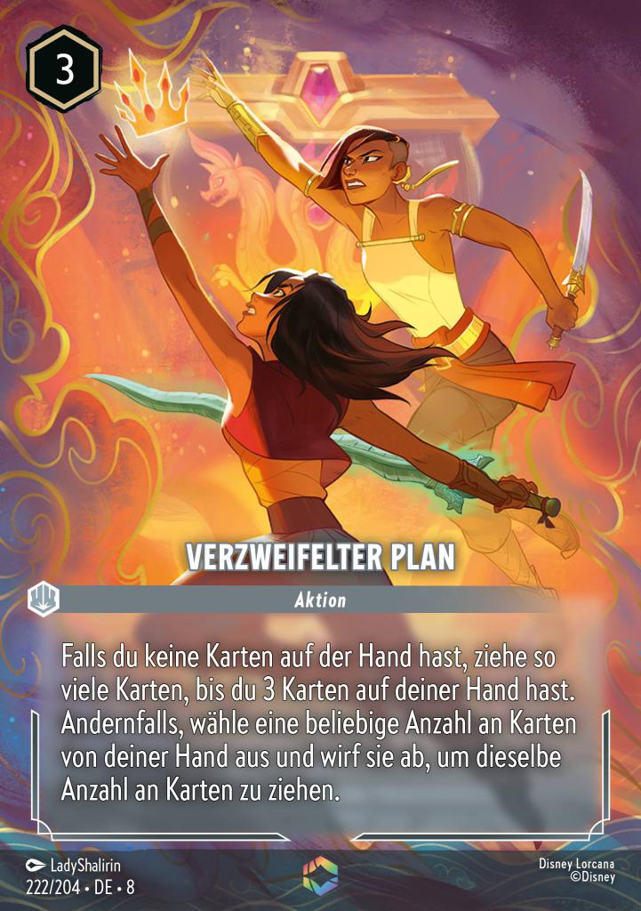 Verzweifelter Plan
