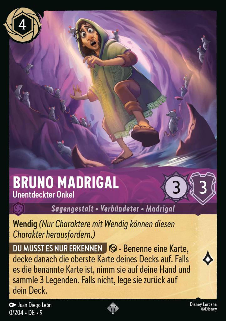Bruno Madrigal - Unentdeckter Onkel