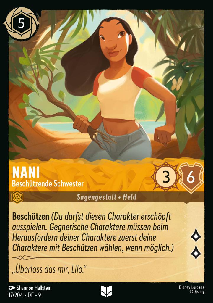 Nani - Beschützende Schwester