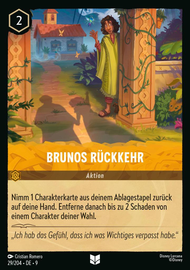 Brunos Rückkehr