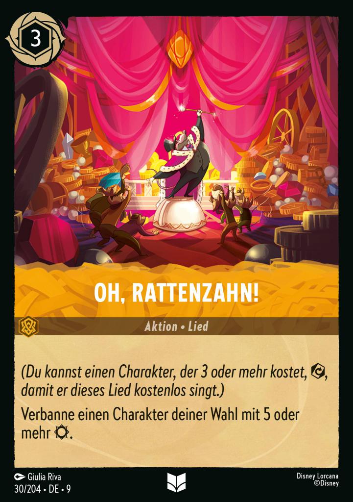 Oh, Rattenzahn!