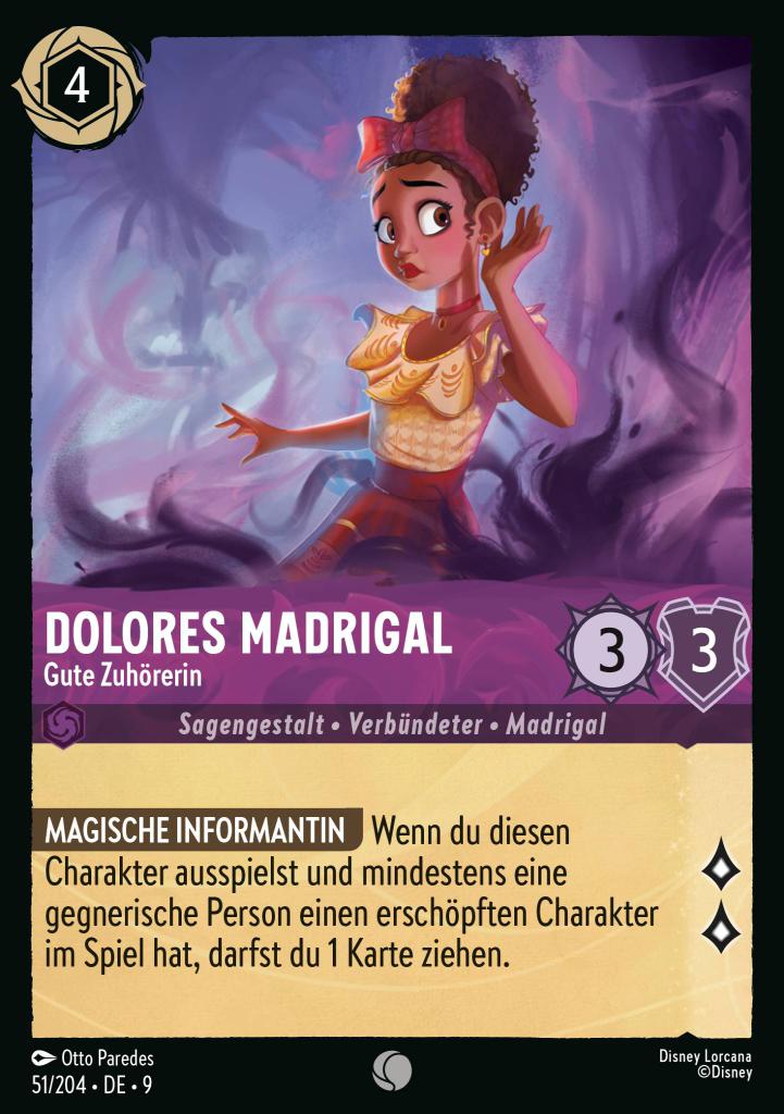 Dolores Madrigal - Gute Zuhörerin
