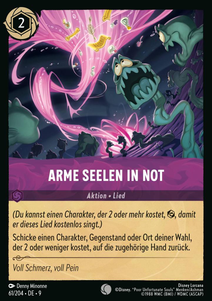 Arme Seelen in Not