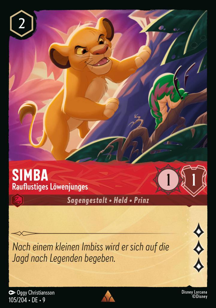 Simba - Rauflustiges Löwenjunges