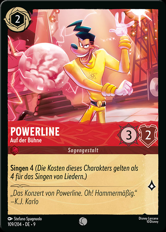 Powerline - Auf der Bühne