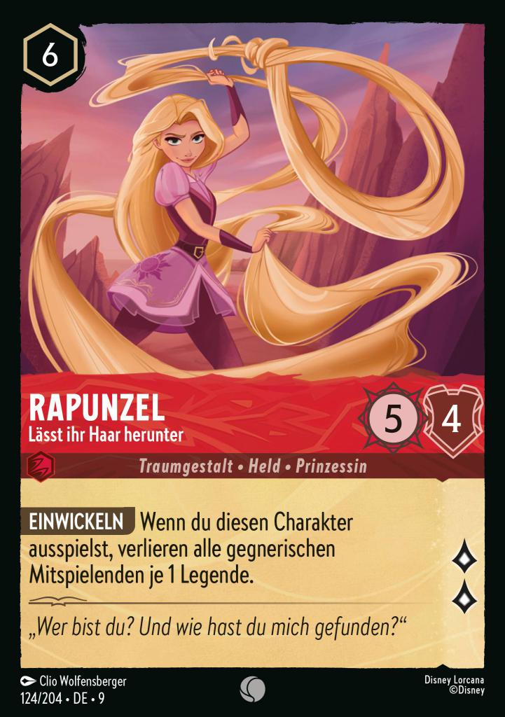 Rapunzel - Lässt ihr Haar herunter