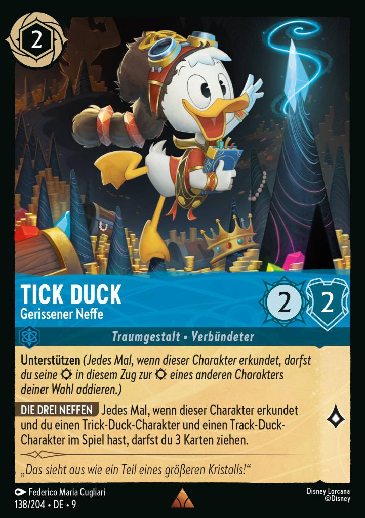 Tick Duck - Gerissener Neffe