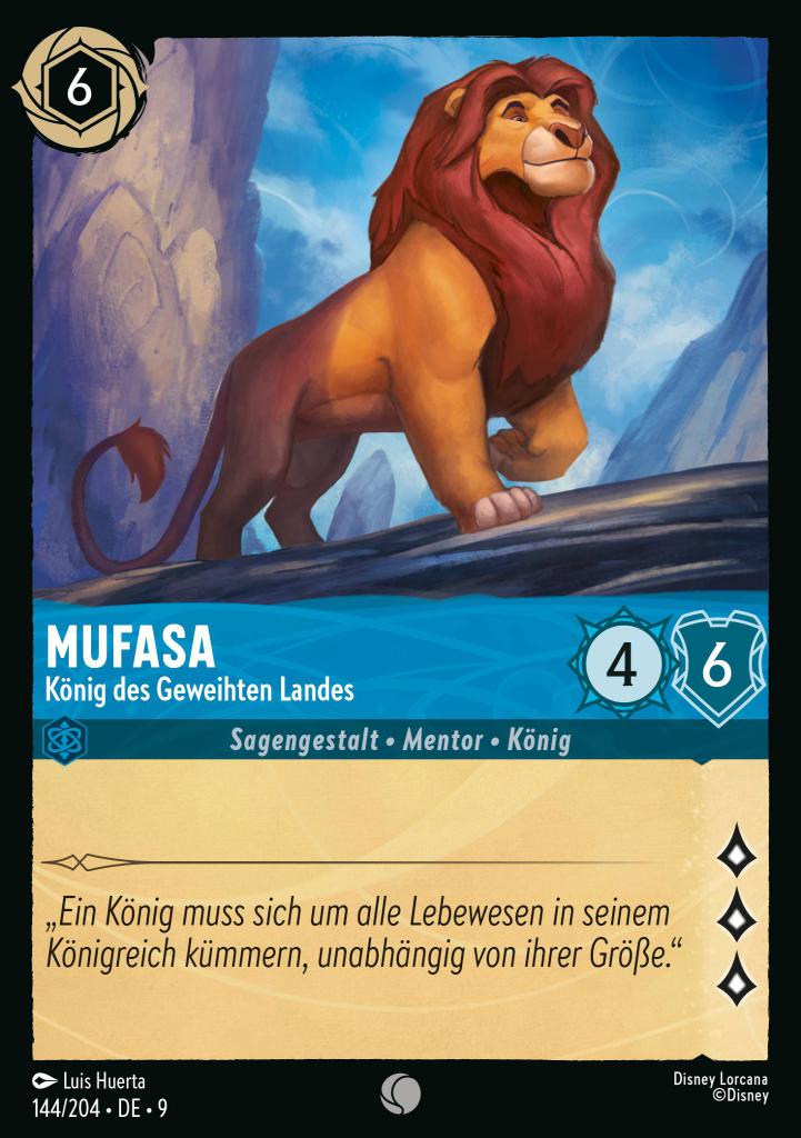 Mufasa - König des Geweihten Landes