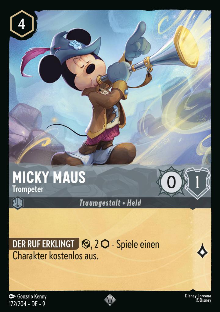 Micky Maus - Trompeter