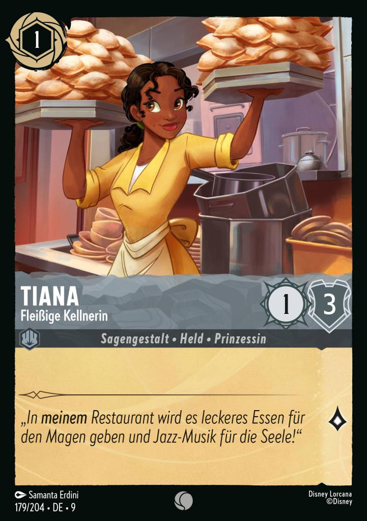 Tiana - Fleißige Kellnerin