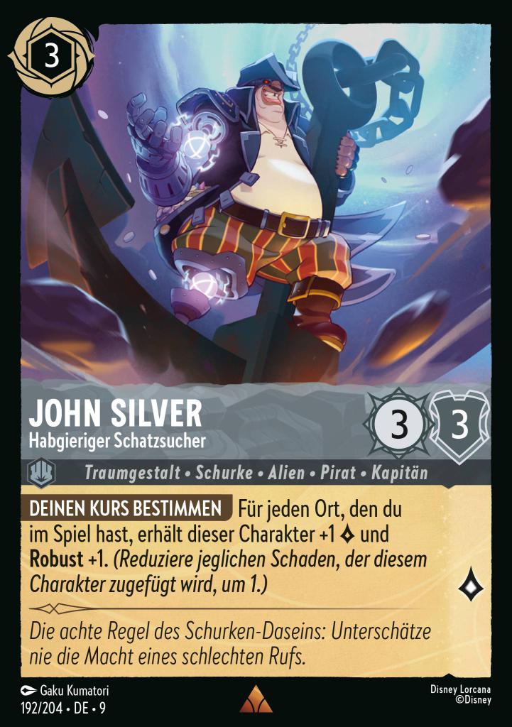 John Silver - Habgieriger Schatzsucher