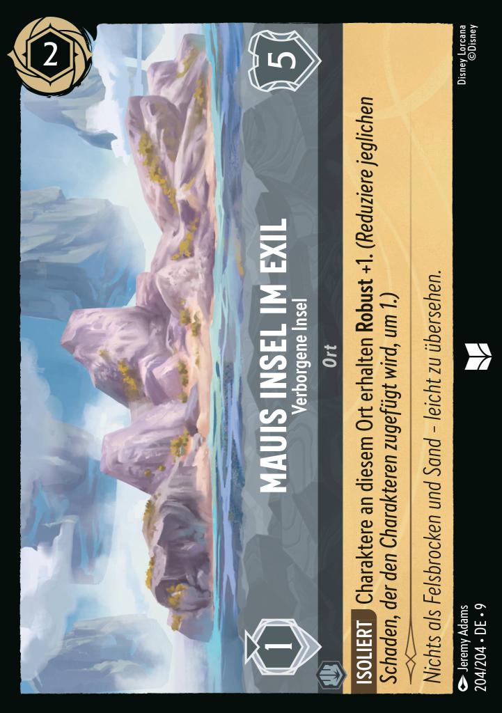 Mauis Insel im Exil - Verborgene Insel