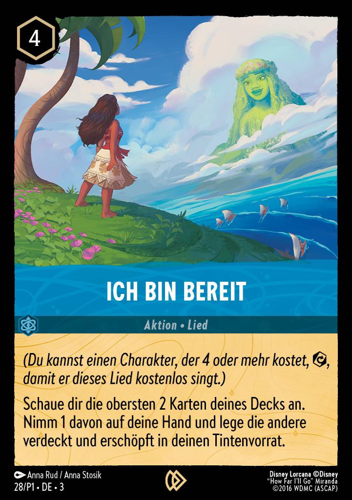 Ich bin bereit
