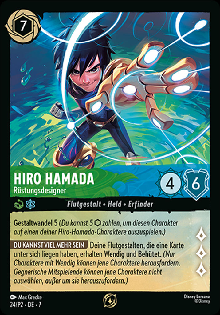 Hiro Hamada - Rüstungsdesigner