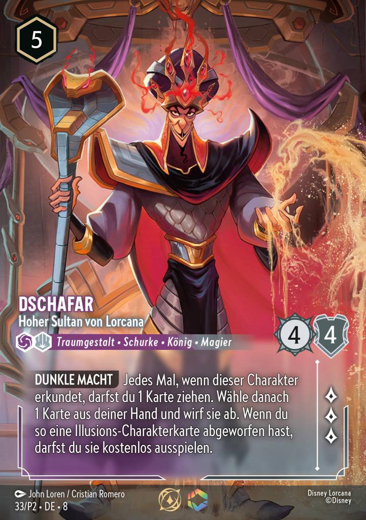 Dschafar - Hoher Sultan von Lorcana