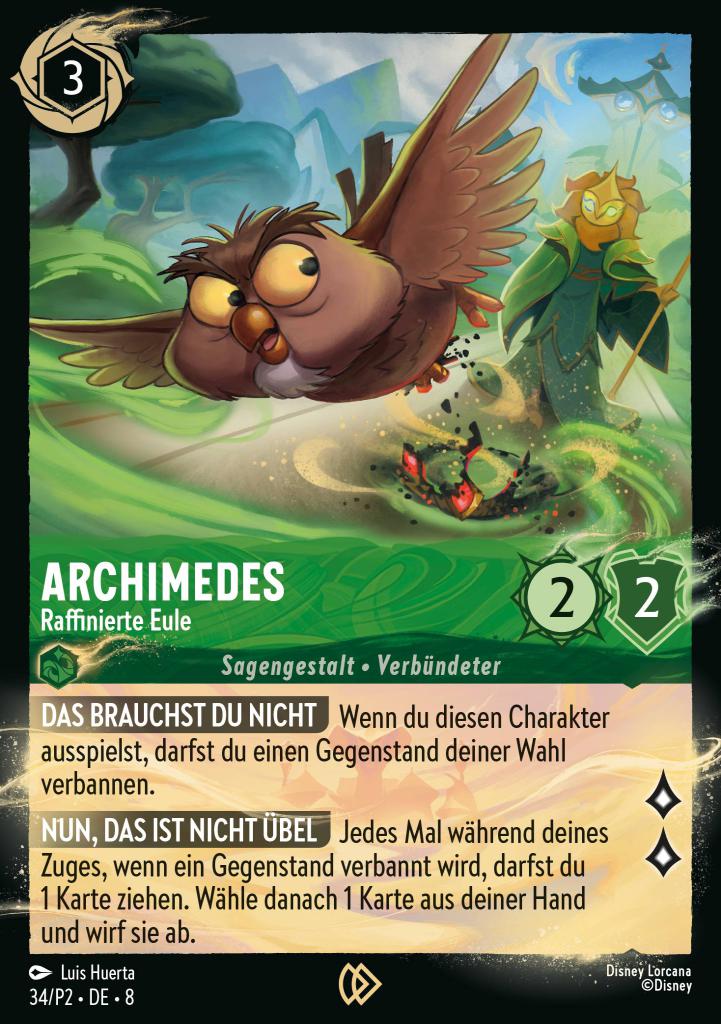 Archimedes - Raffinierte Eule