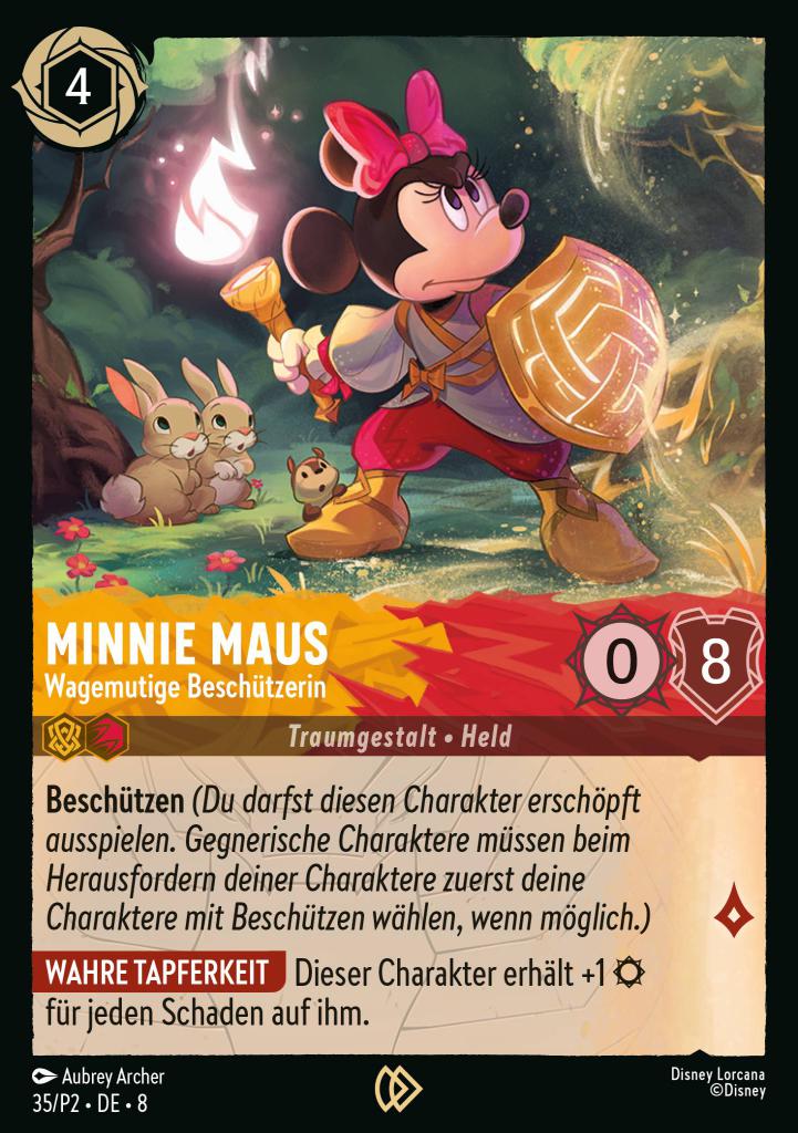 Minnie Maus - Wagemutige Beschützerin