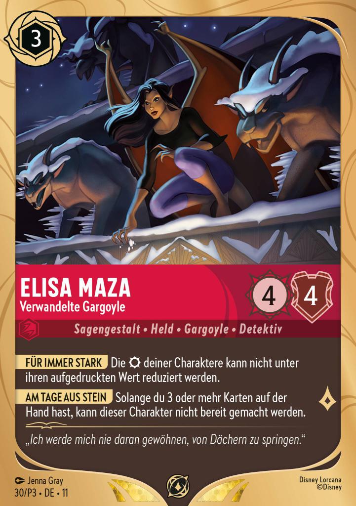 Elisa Maza - Verwandelte Gargoyle