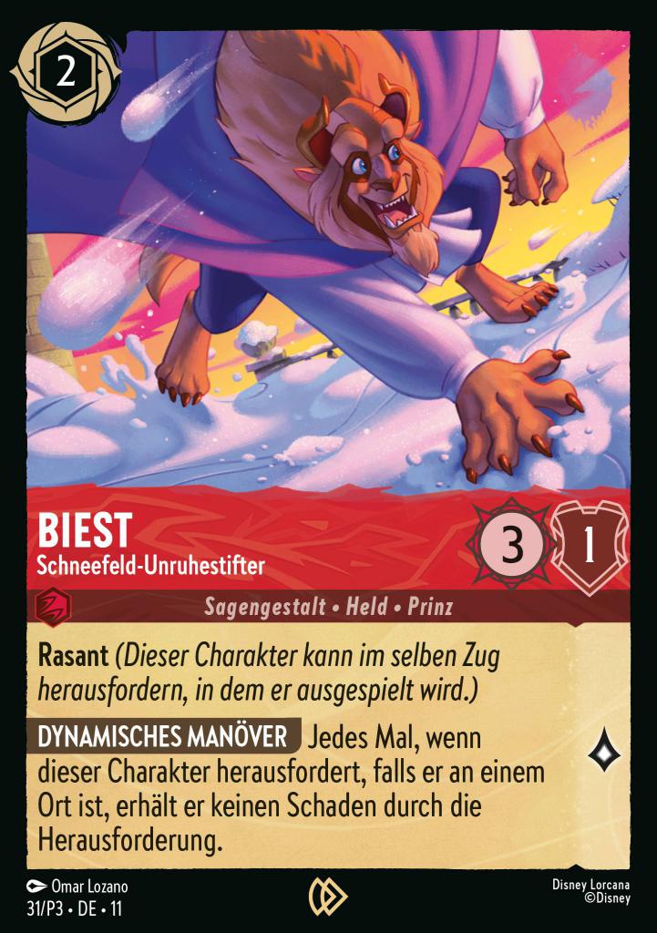 Biest - Schneefeld-Unruhestifter