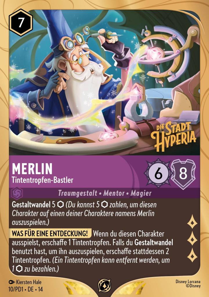 Merlin - Tintentropfen-Bastler
