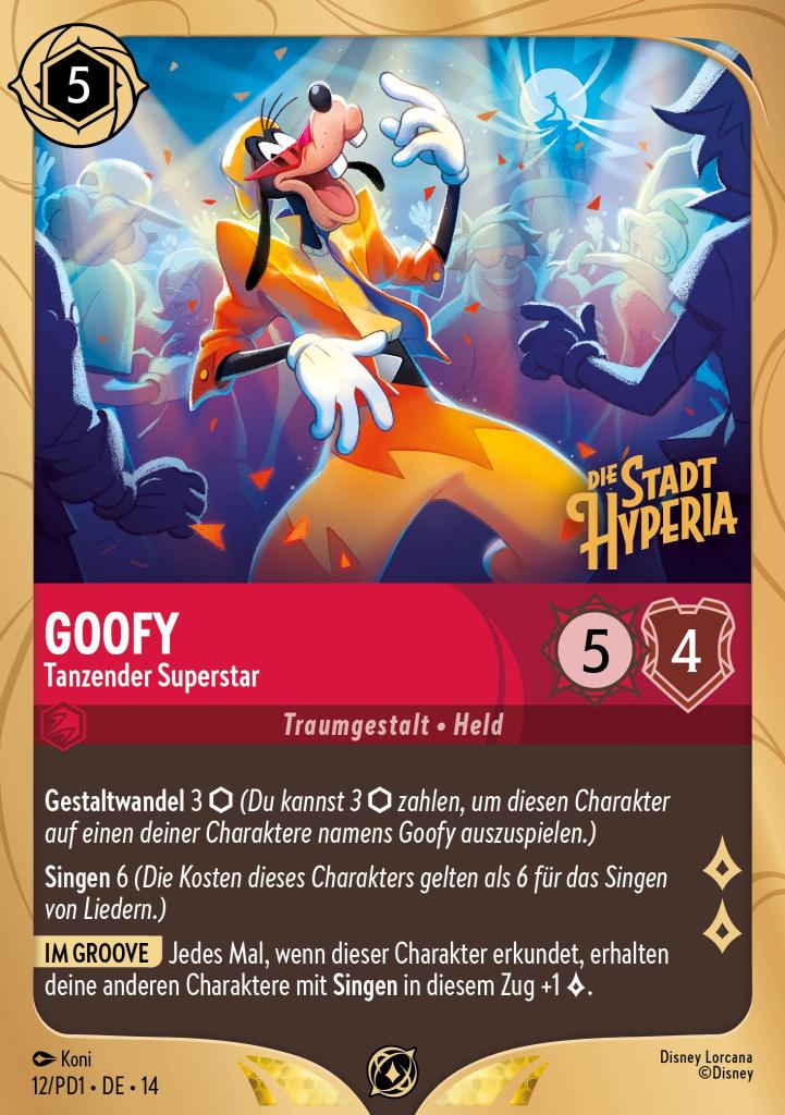 Goofy - Tanzender Superstar