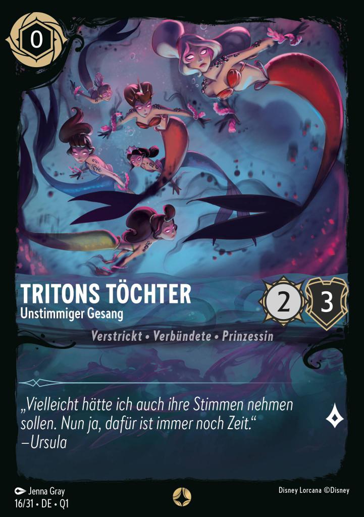 Tritons Töchter - Unstimmiger Gesang
